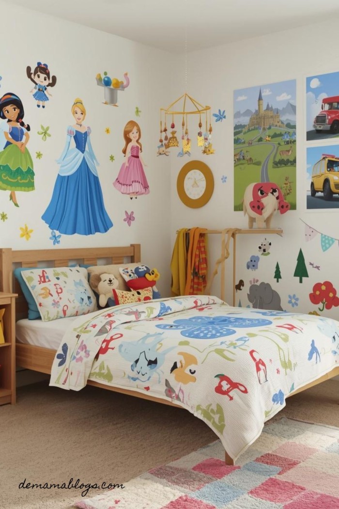 thema slaapkamer kleuter