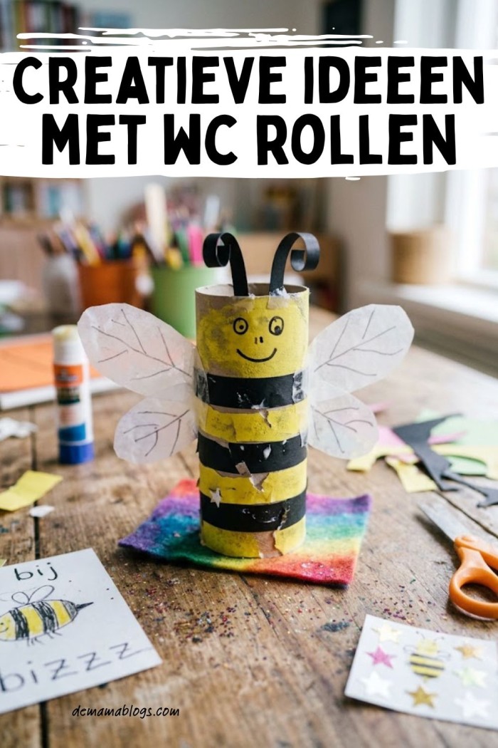 creatieve ideeen met wc rollen