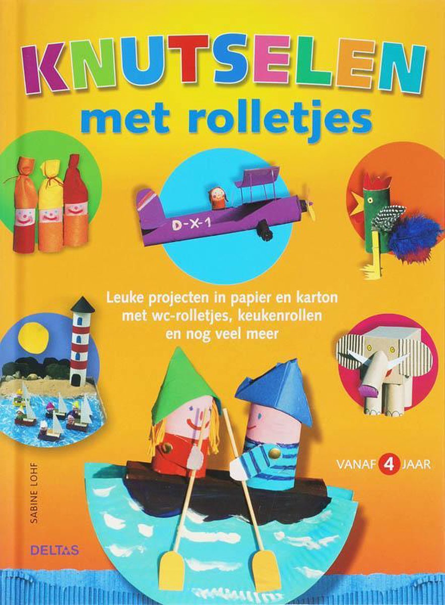 knutselen met wc rollen boek