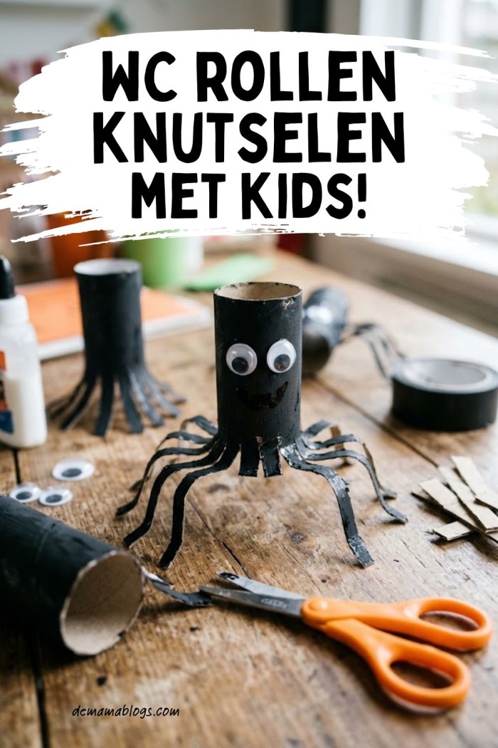 wc rollen knutselen met kids