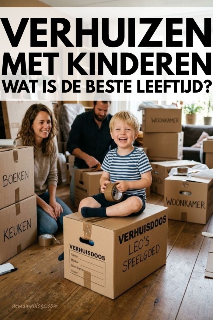 verhuistips verhuizen met kinderen