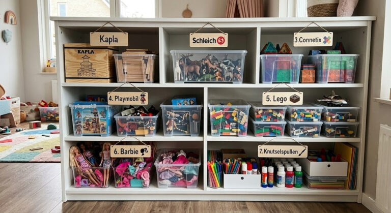speelgoed opbergen